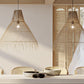 Lampe de plafond en rotin - Lampe suspendue de stile Boho Bali - Trui