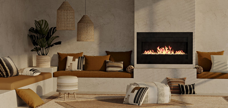 Lampe de plafond en rotin - Lampe suspendue de stile Boho Bali - Fai