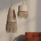 Lampadario da soffitto in rafia - Lampada a sospensione in stile Boho Bali - Lanui