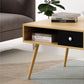 Mesa de centro de madeira - design escandinavo - Miua