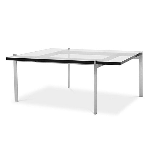 Table basse carrée - Verre - 15mm - Billo