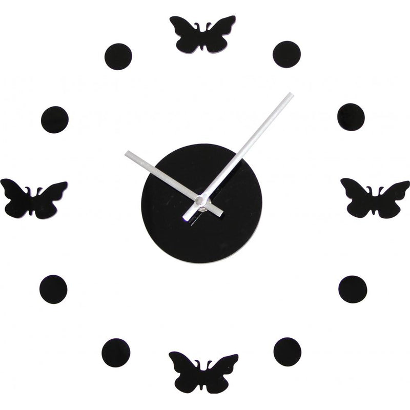 Horloge murale 4 Papillons