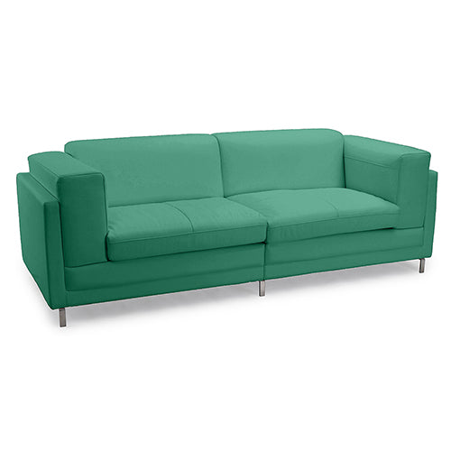 Canapé Revêtu de Similicuir - 2 Places - Cawa