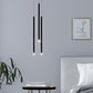 LED Tube Ceiling Lamp - Black Pendant Lamp - 60cm - Lilu