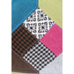 Office Chair with Wheels - Desk Chair - Upholstered in Patchwork -  Simona - gallery 8