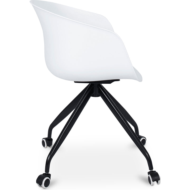 Joan Design Office Chair with Armrests and Wheels - gallery 4