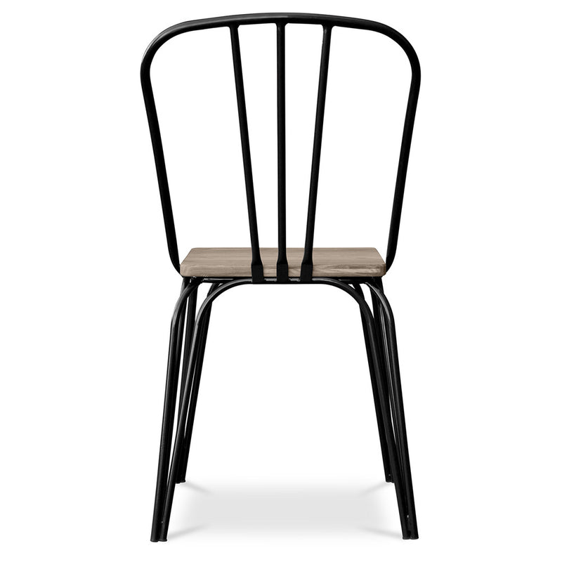 Dining Chair - Industrial Design - Wood and Metal - Lillor - gallery 6