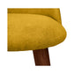 Dining Chair - Upholstered in Fabric - Scandinavian Style - Evelyne - gallery 9