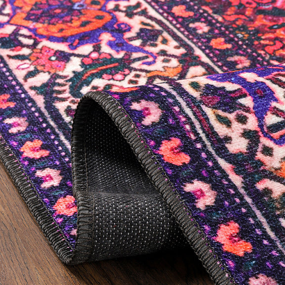 Vintage Oriental Carpet - (290x200 cm) - Viridian - gallery 4