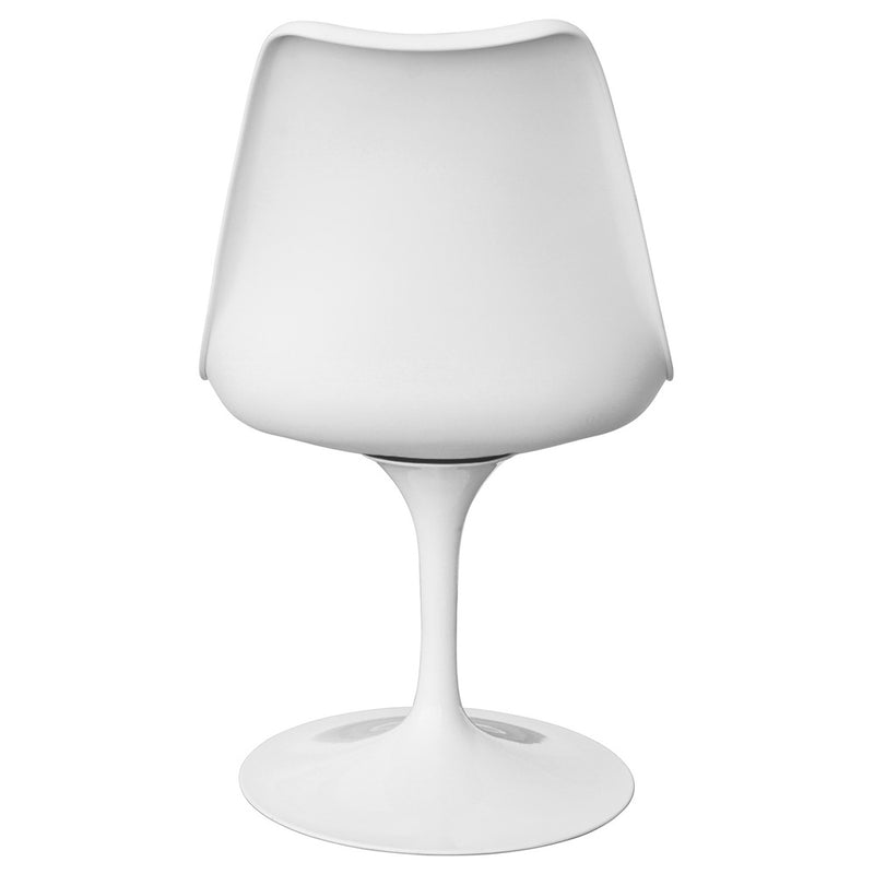 Dining Chair - White Swivel Chair - Tulip - gallery 7