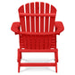 Wooden Outdoor Chair with Armrests - Adirondack Garden Chair - Adirondack - gallery 11