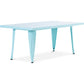 Table rectangulaire pour enfants – design industriel – 120 cm – Stylix