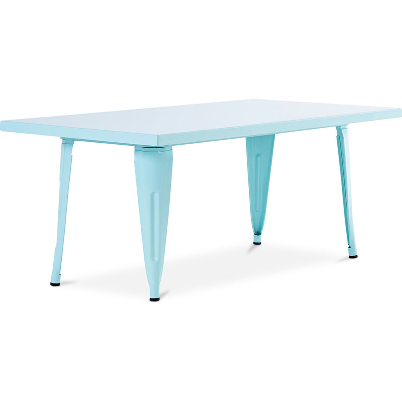 Table rectangulaire pour enfants – design industriel – 120 cm – Stylix