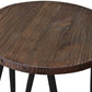 Sgabello Hairpin - 43cm - Legno scuro e metallo