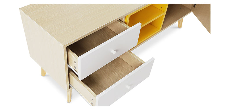 Wooden TV Stand - Scandinavian Design - Daven - gallery 7