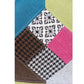 Office Chair with Wheels - Desk Chair - Upholstered in Patchwork -  Simona - gallery 8
