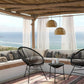 Candeeiro de teto Talli entrançado Design Boho Bali - Bambu