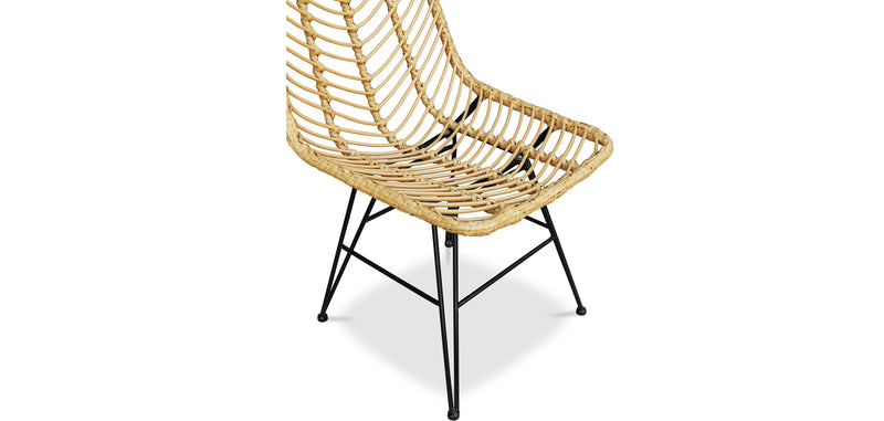 Rattan Dining Chair - Boho Style - Mia - gallery 13