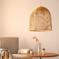 Hanging Lamp Boho Bali Style Natural Rattan -  Bu - gallery 3