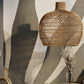 Lampe de plafond en rotin - Lampe suspendue de style Boho Bali - Mai