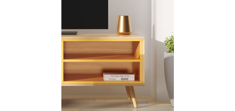 Wooden TV Stand - Scandinavian Design - Lenark - gallery 10