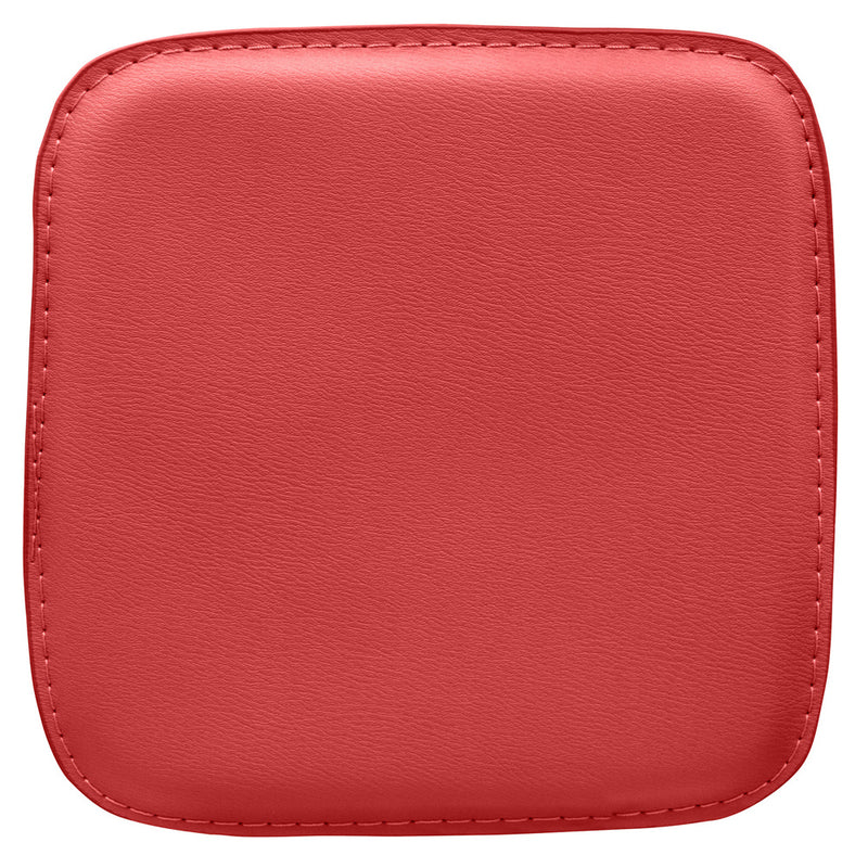 Coussin magnétisé pour tabouret carré - simili cuir - Stylix