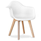 Dining chair with armrests - Scandinavian style - Dominic