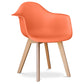 Dining chair with armrests - Scandinavian style - Dominic
