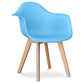 Dining chair with armrests - Scandinavian style - Dominic