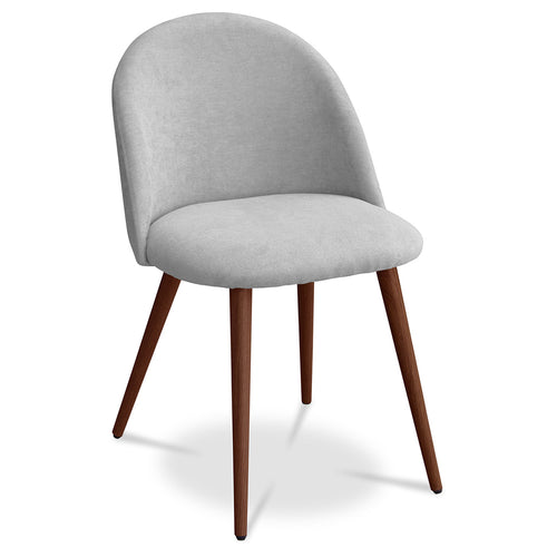 Eetkamerstoel - kruk Bekleed - Scandinavische Stijl - Evelyne