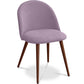 Dining Chair - Upholstered in Fabric - Scandinavian Style - Evelyne