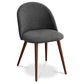Dining Chair - Upholstered in Fabric - Scandinavian Style - Evelyne