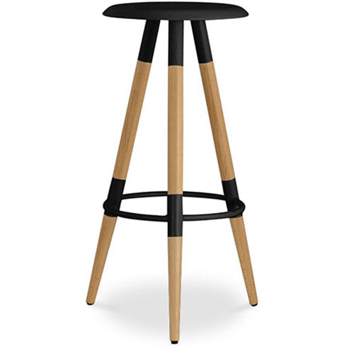 Tabouret de bar en bois - Design scandinave - Matu