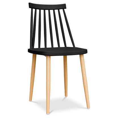 Chaise de salle à manger en bois - Design scandinave - Joy