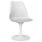 Dining chair - White swivel chair - Tulip