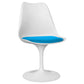 Dining chair - White swivel chair - Tulip