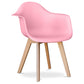 Dining chair with armrests - Scandinavian style - Dominic