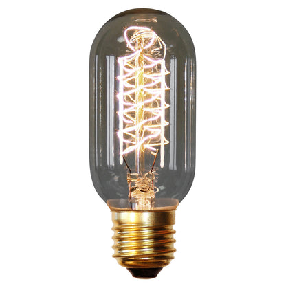 Edisonlamp met zichtbare gloeidraden - 14cm