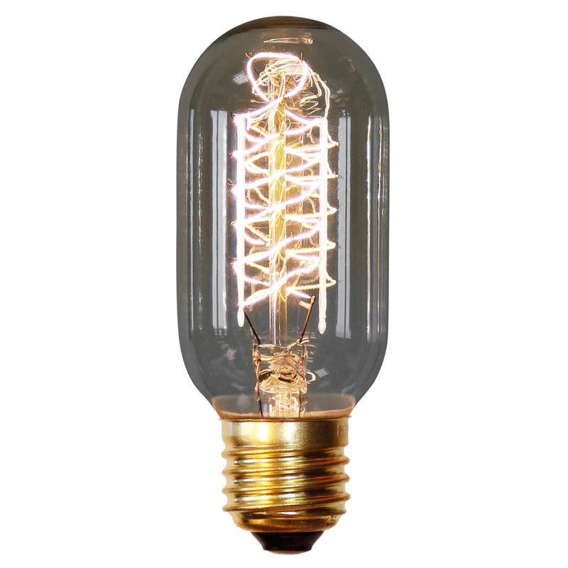Edisonlamp met zichtbare gloeidraden - 14cm