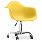Sedia da ufficio Weston stile scandinavo design premium con ruote