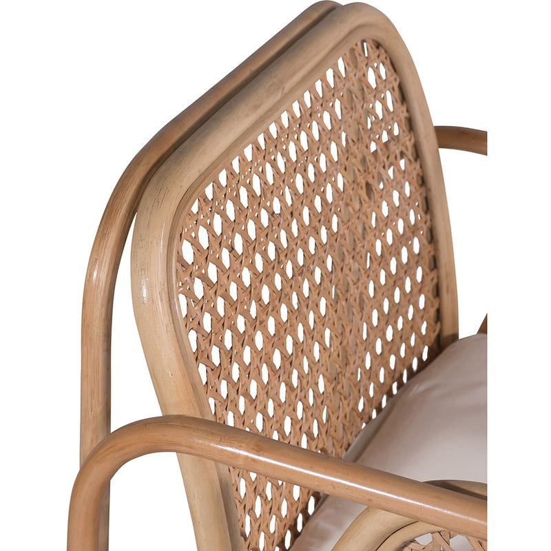 Rattan Lounge Chair - Design Chair - Boho Bali - Qawa