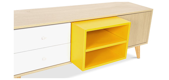 Wooden TV Stand - Scandinavian Design - Daven - gallery 8