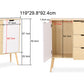 Credenza in legno - Design scandinavo - 3 cassetti - Roger