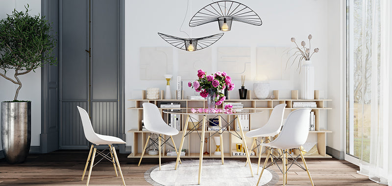 Ceiling Lamp - Pendant Lamp Pamela Design - 80cm - Vertical - gallery 7