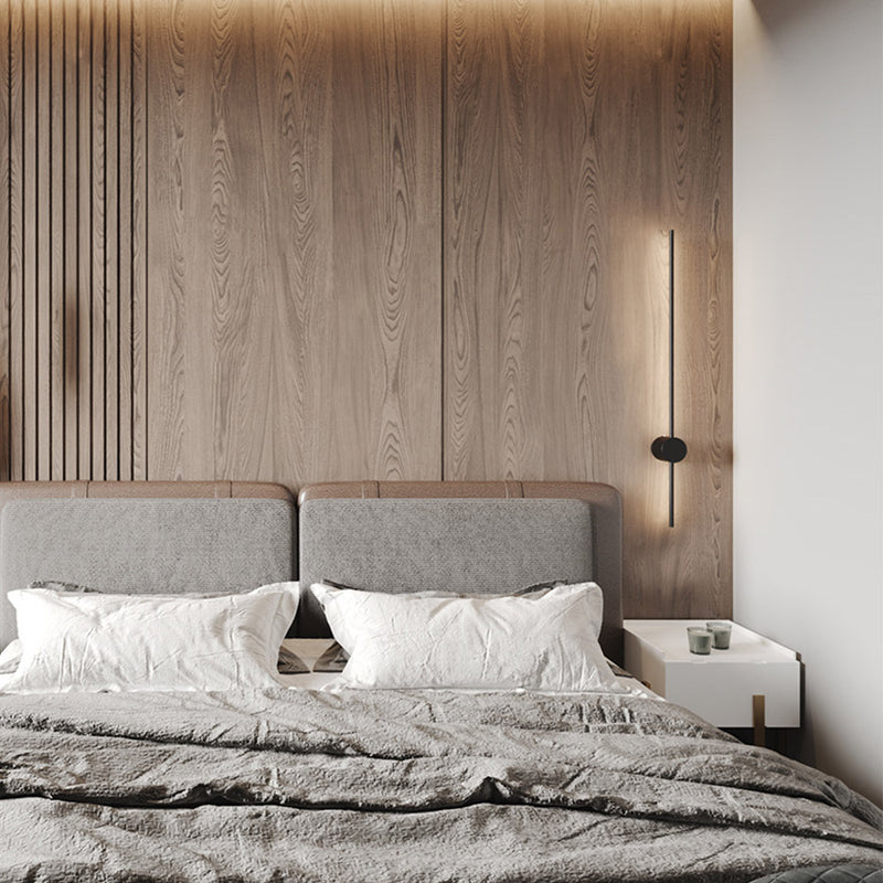 Aluminum stick wall light in modern design, 80cm - Hernel - gallery 4