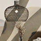 Lustre de plafond en rotin noir - Suspension de style Boho Bali - Cham