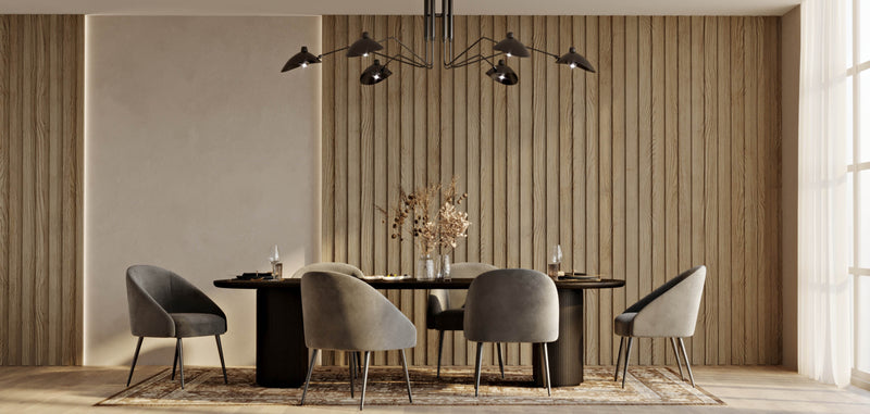 Fauteuil design - Revêtu de velours - Wasda