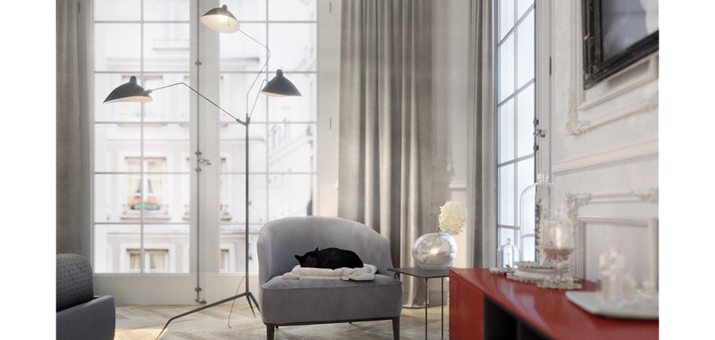 Floor Lamp - Living Room Lamp - 3 arms - Giorge - gallery 8