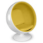 Poltrona Design Boule - Revestida em Similicouro - Batton