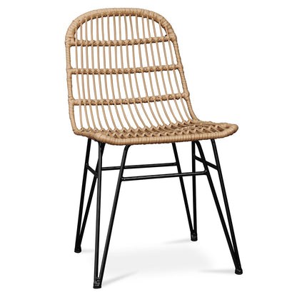 Synthetic wicker dining chair - Many